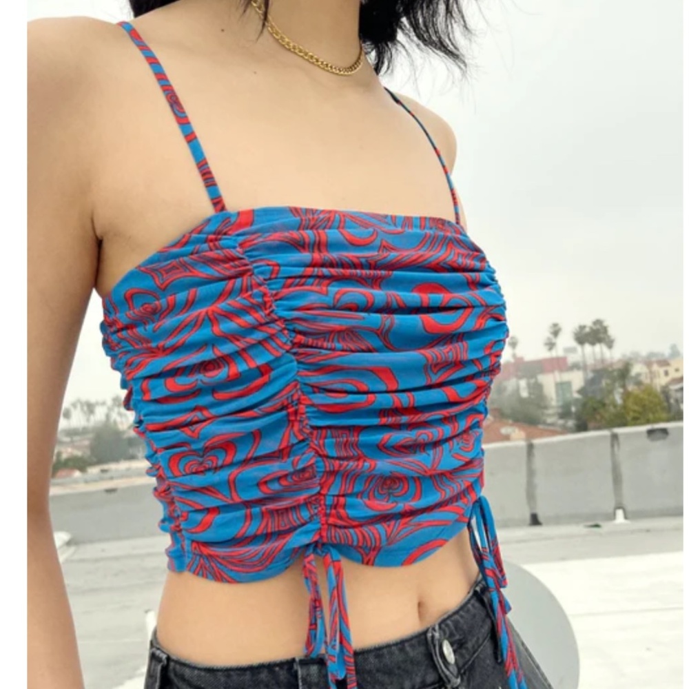 Lisa Says Gah Ruby Hearts Tank M